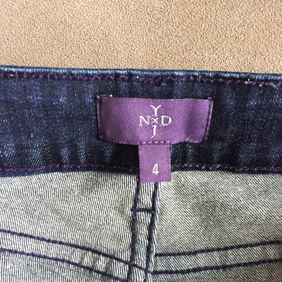 NYDJ Not Your Daughter’s Jeans Ankle Skinny – Pattern Hem, Size 4 - Picture 2 of 8